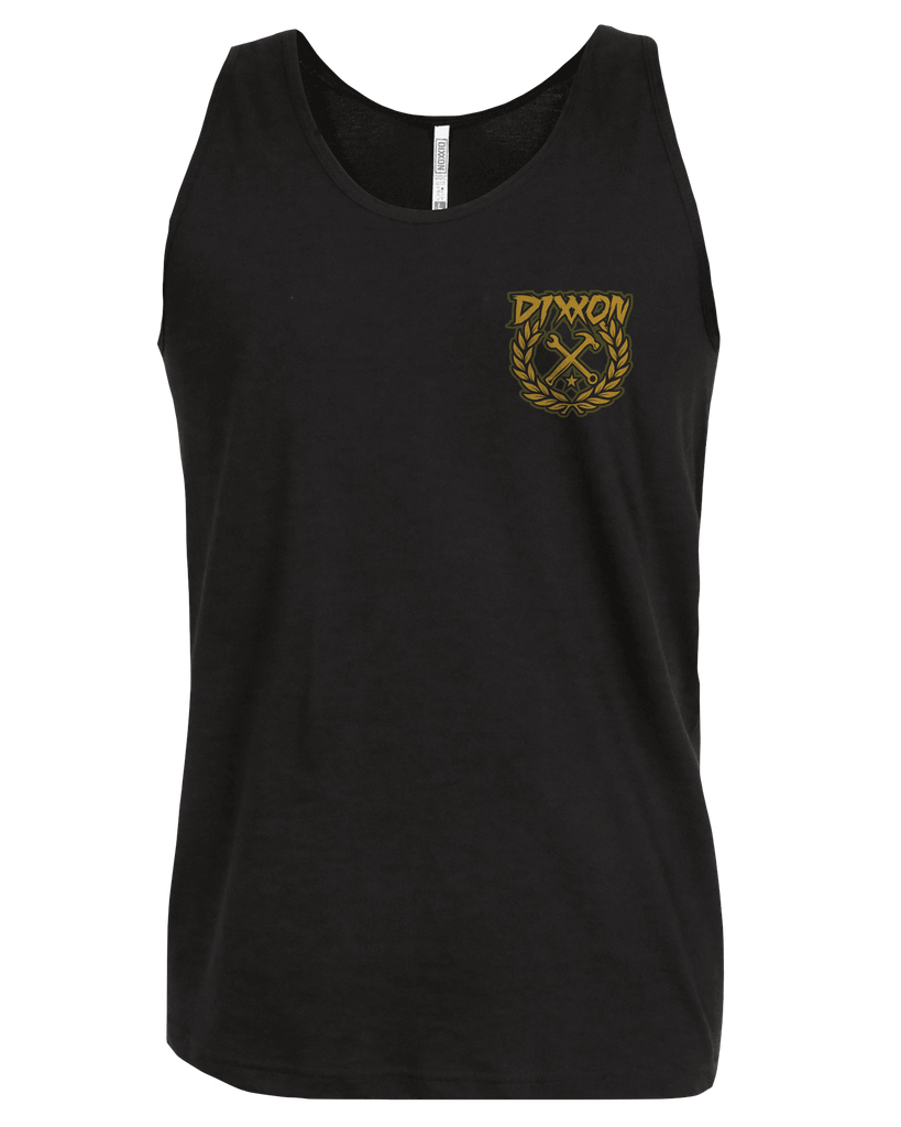 Party Crest Tank - Black & O.D. Green - Dixxon Flannel Co.