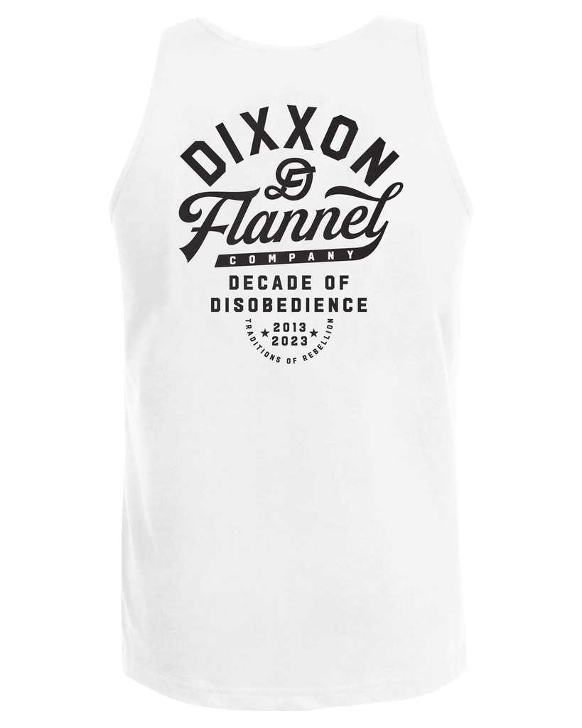 Pastime Tank - White - Dixxon Flannel Co.