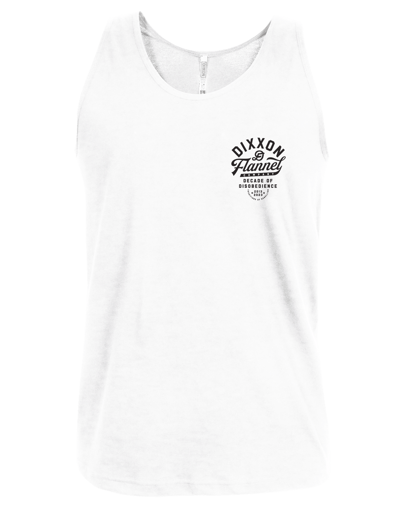 Pastime Tank - White - Dixxon Flannel Co.