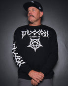 Pentagram Crewneck Sweatshirt - Black - Dixxon Flannel Co.