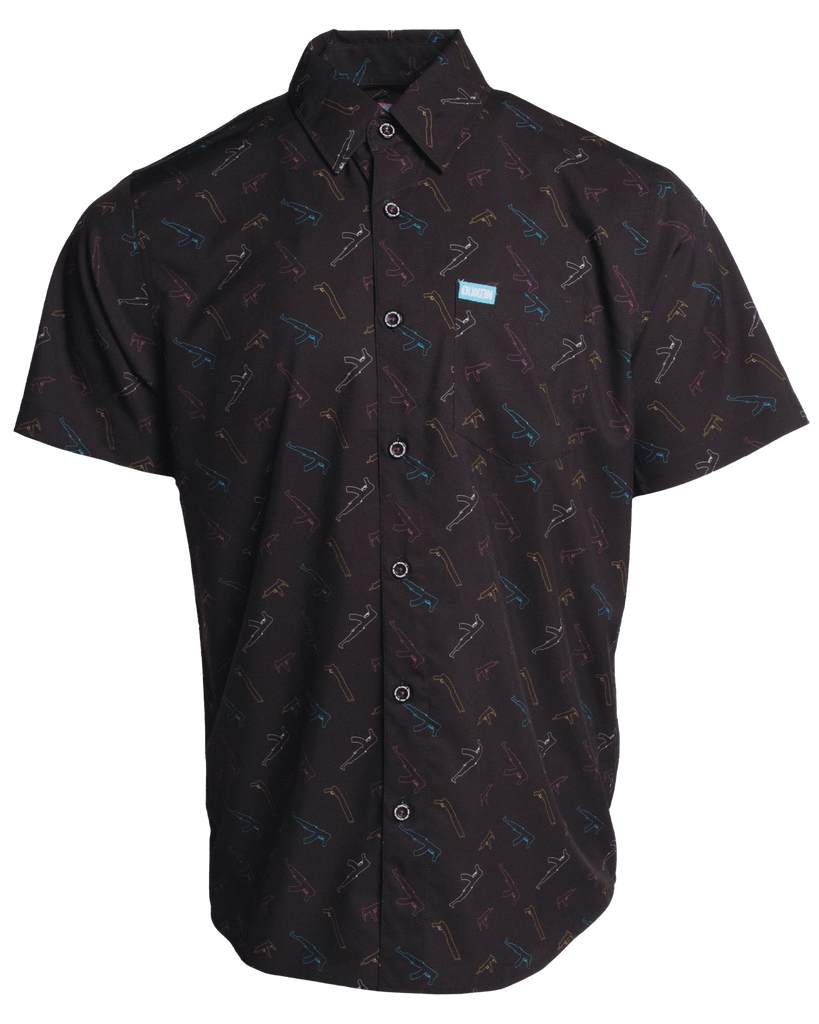 Pew Pew Short Sleeve - Dixxon Flannel Co.