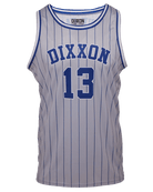 Pinstripe Jersey - Gray, Blue, & White - Dixxon Flannel Co.