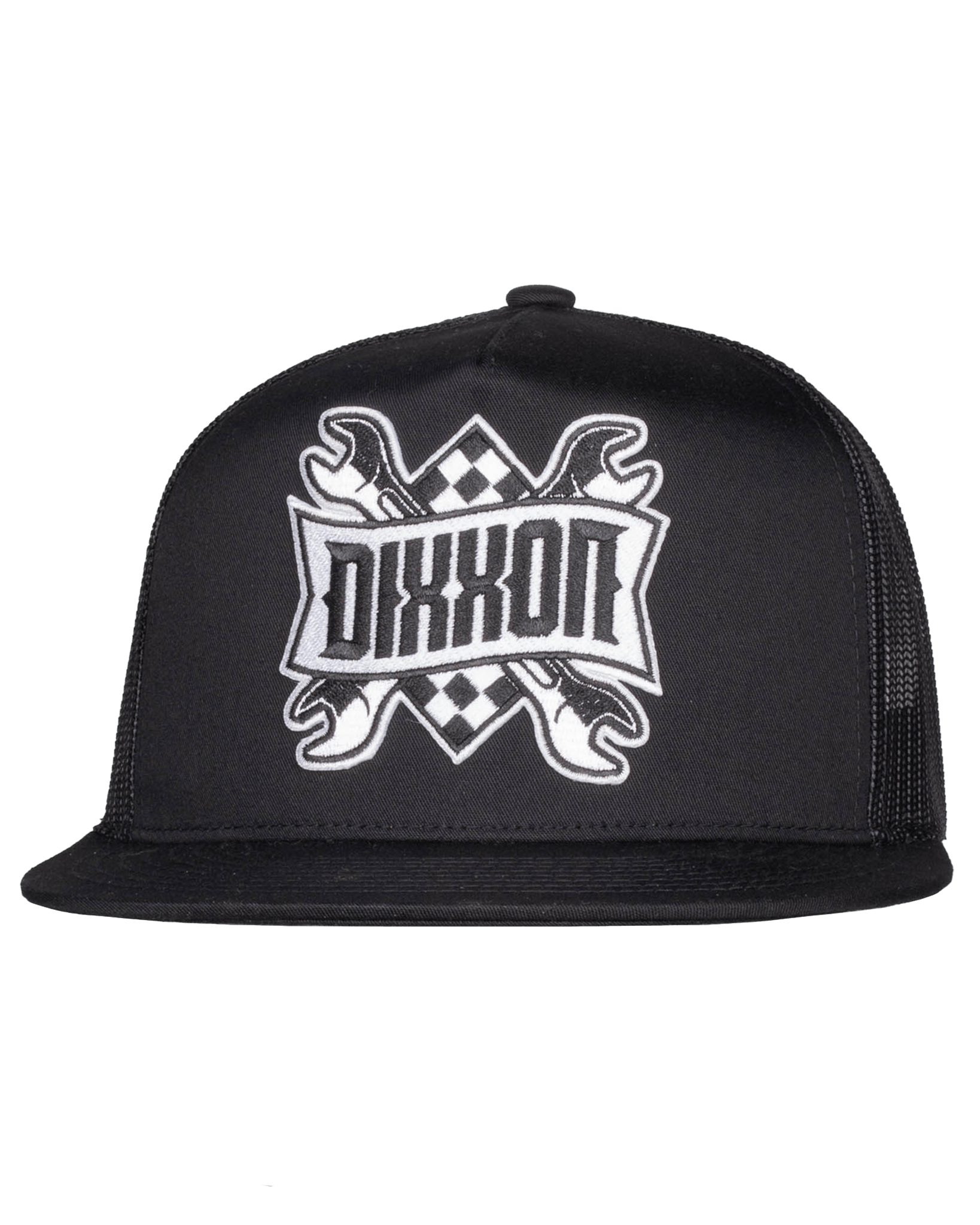 Pit Crew Flat Bill Trucker Snapback - Dixxon Flannel Co.