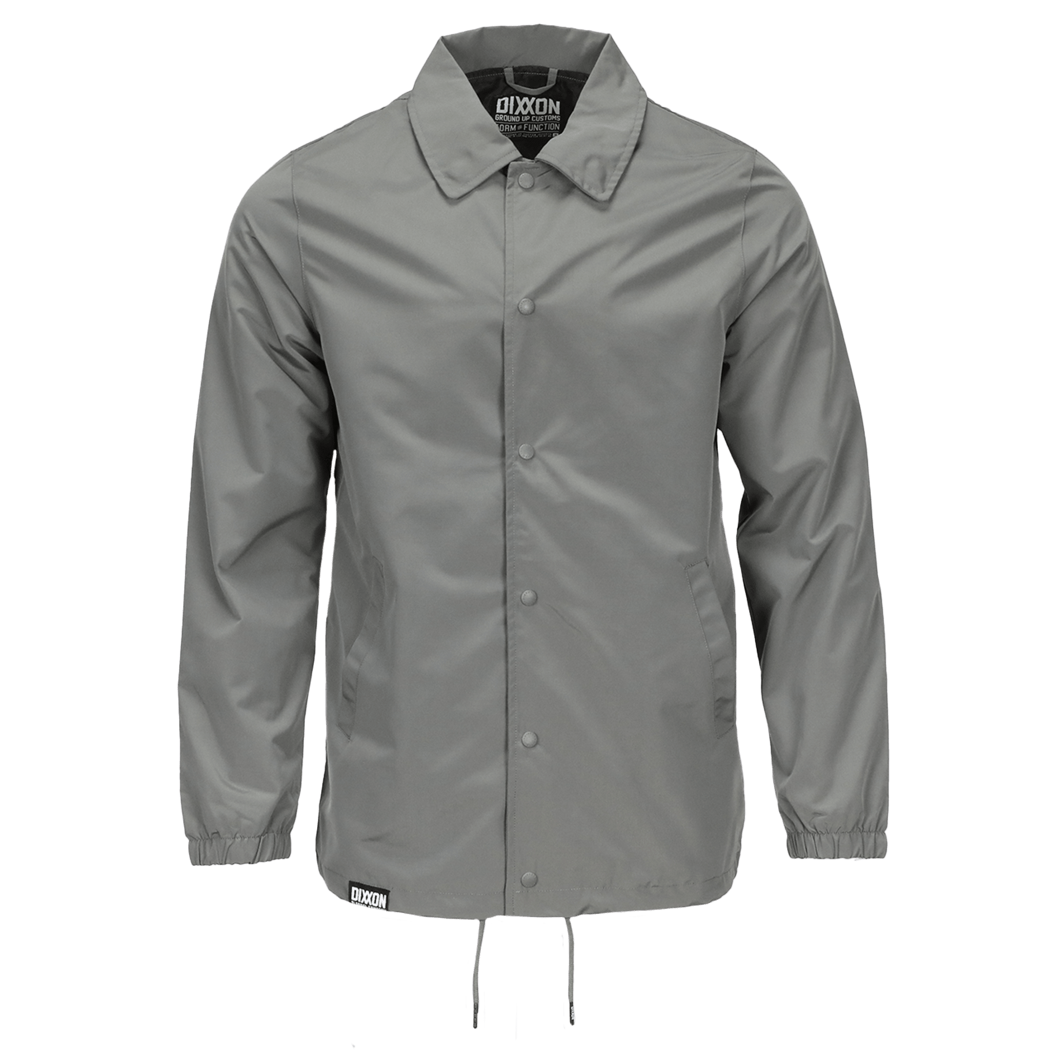 Plain Coaches Jacket - Gray - view 1