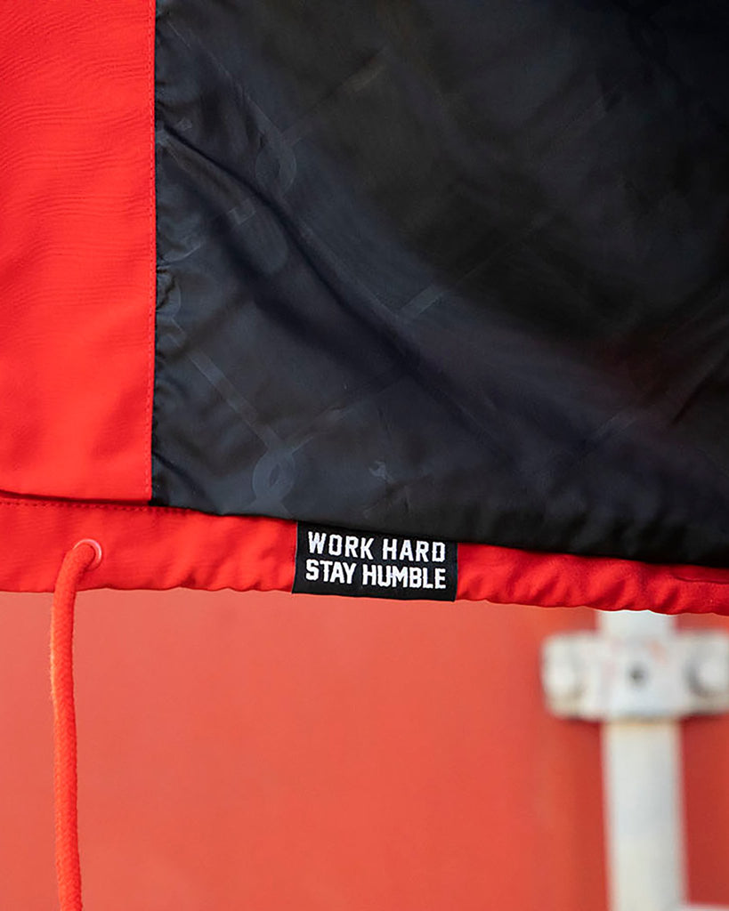 Praise the Lowered Coaches Jacket - Red - Dixxon Flannel Co.