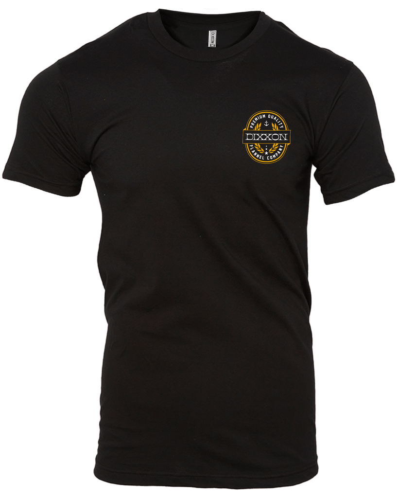 Premium Quality T-Shirt - Black - Dixxon Flannel Co.