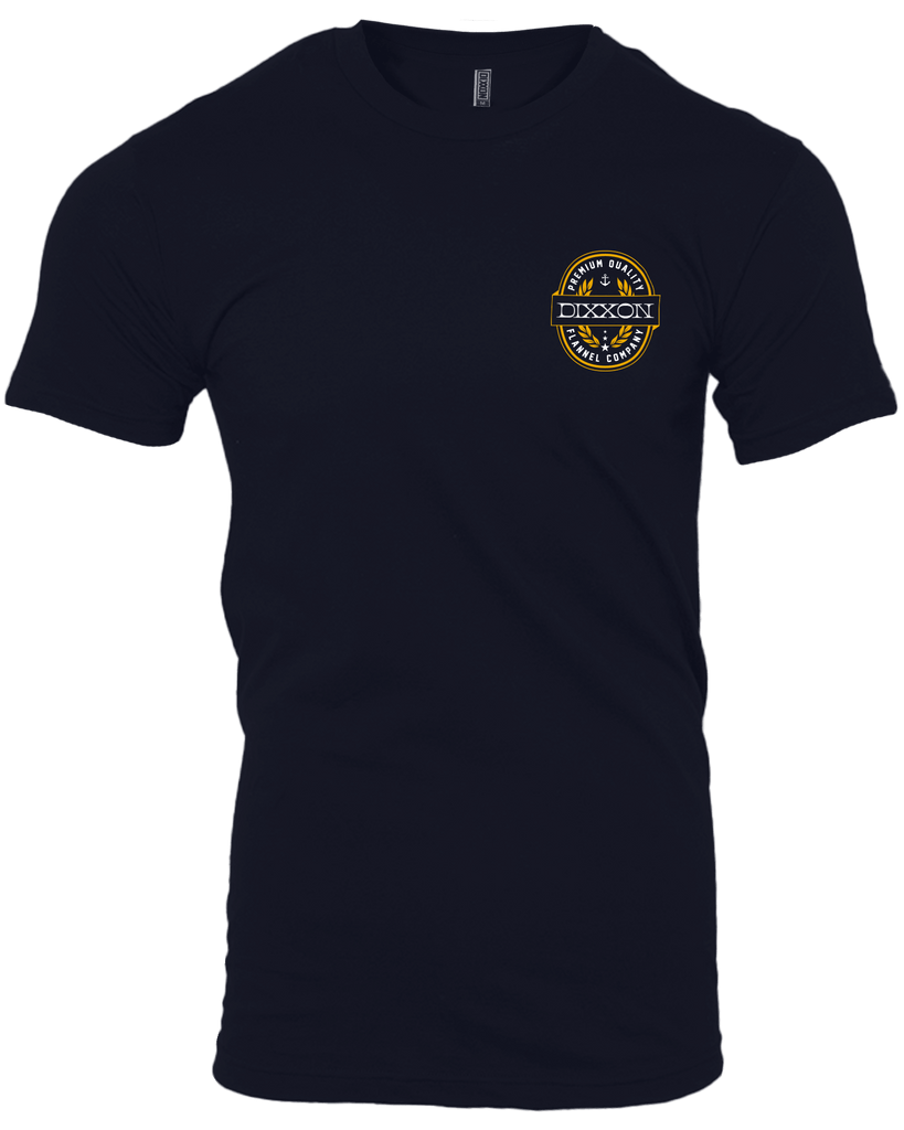 Premium Quality T-Shirt - Navy - Dixxon Flannel Co.