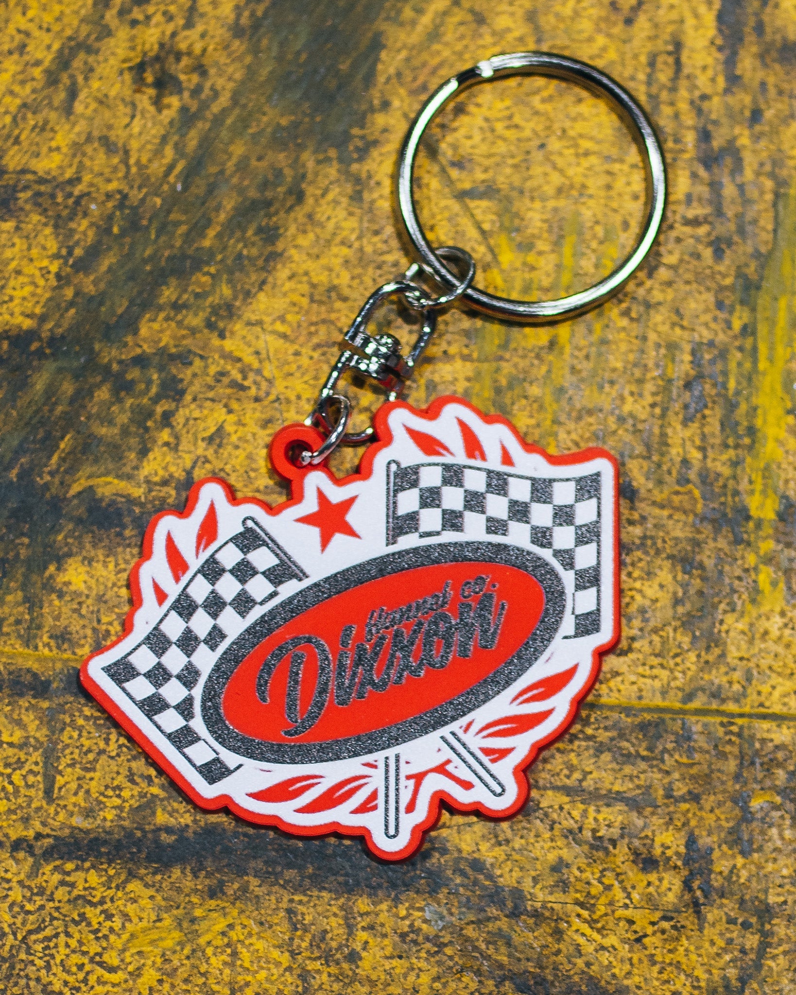 Rally Crest Keychain Dixxon Flannel - Main Image