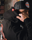Red Corpo Zip Up - Black - Dixxon Flannel Co.