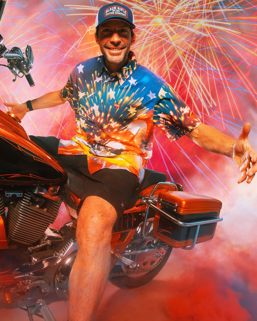 Red, White, & BRAAP Short Sleeve - Dixxon Flannel Co.