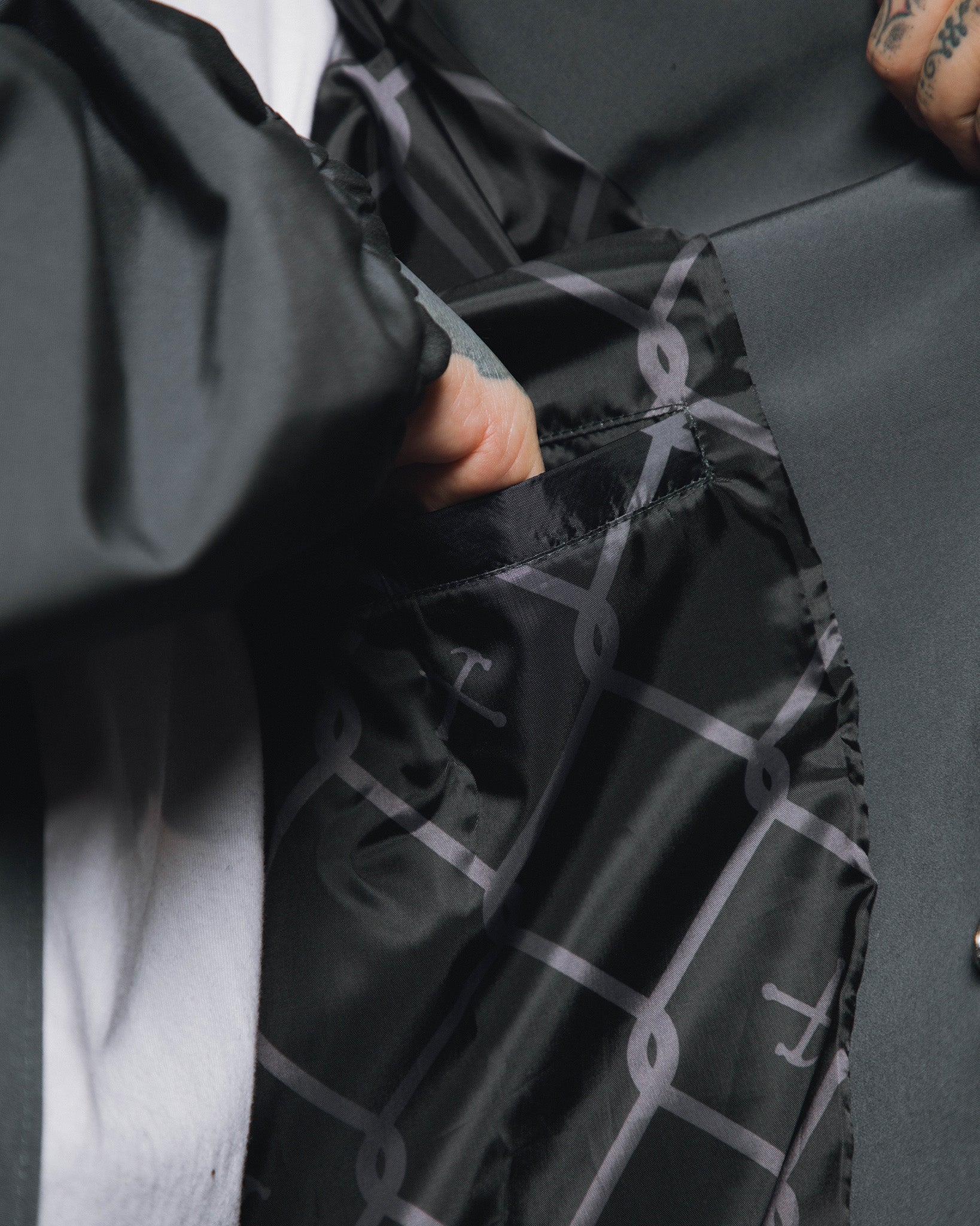 Red & White Otto Coaches Jacket - Gray | Dixxon: Shop Now