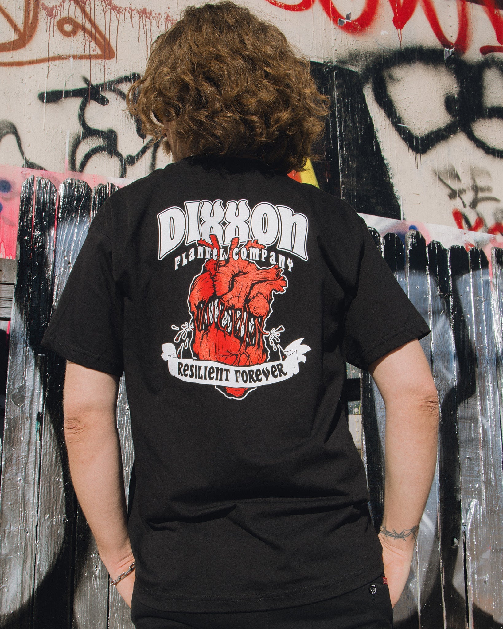 Resilient Forever T-Shirt - Black - Dixxon Flannel Co.