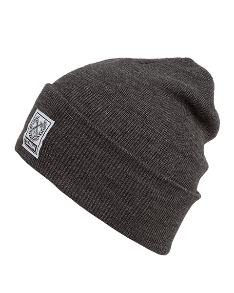 Dixxon Dark Heather Gray Ribbed Beanie - Shop Now