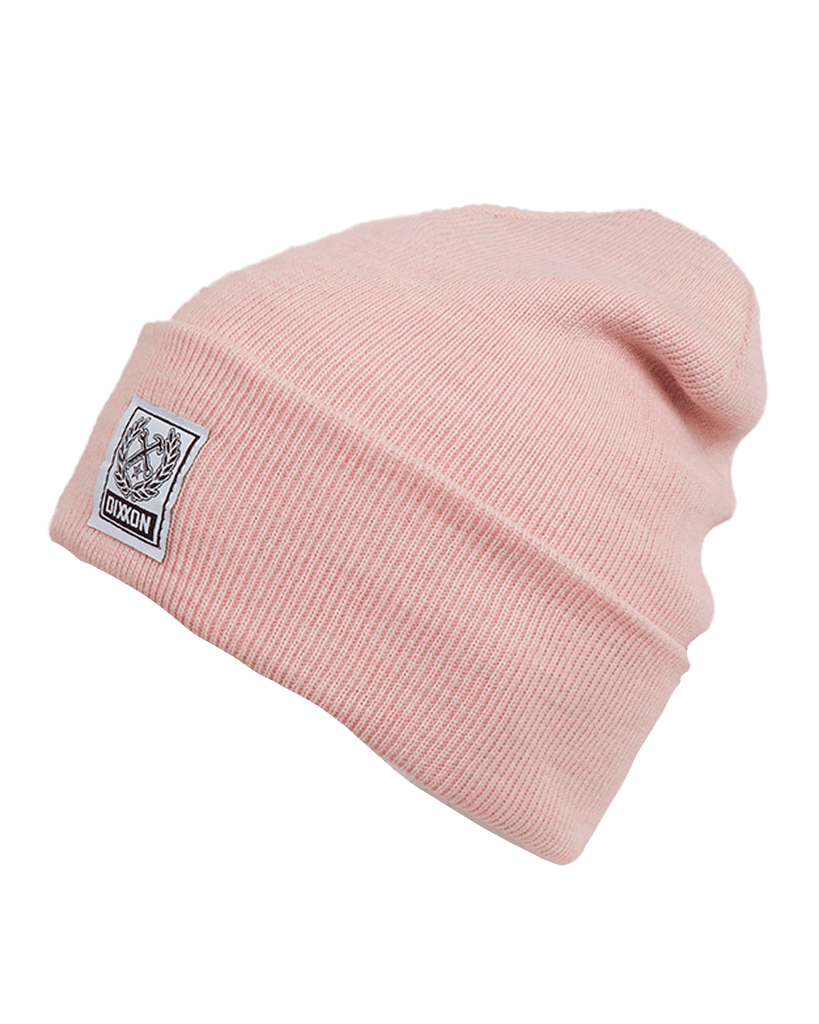Ribbed Beanie - Heather Pink - Dixxon Flannel Co.