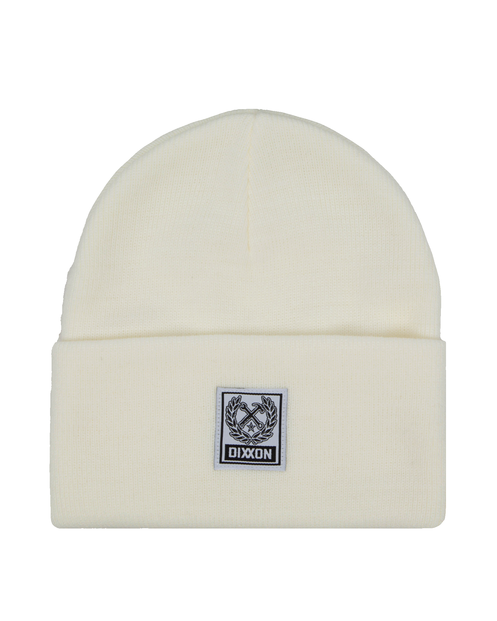 Ribbed Beanie - White - Dixxon Flannel Co.
