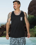 Rise Above Tank - Black - Dixxon Flannel Co.