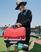 Salty Crest UV Long Sleeve T-Shirt - Black - Dixxon Flannel Co.