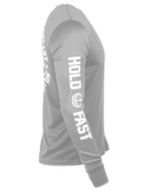 Salty Crest UV Long Sleeve T-Shirt - Gray - Dixxon Flannel Co.