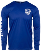 Salty Crest UV Long Sleeve T-Shirt - Navy - Dixxon Flannel Co.