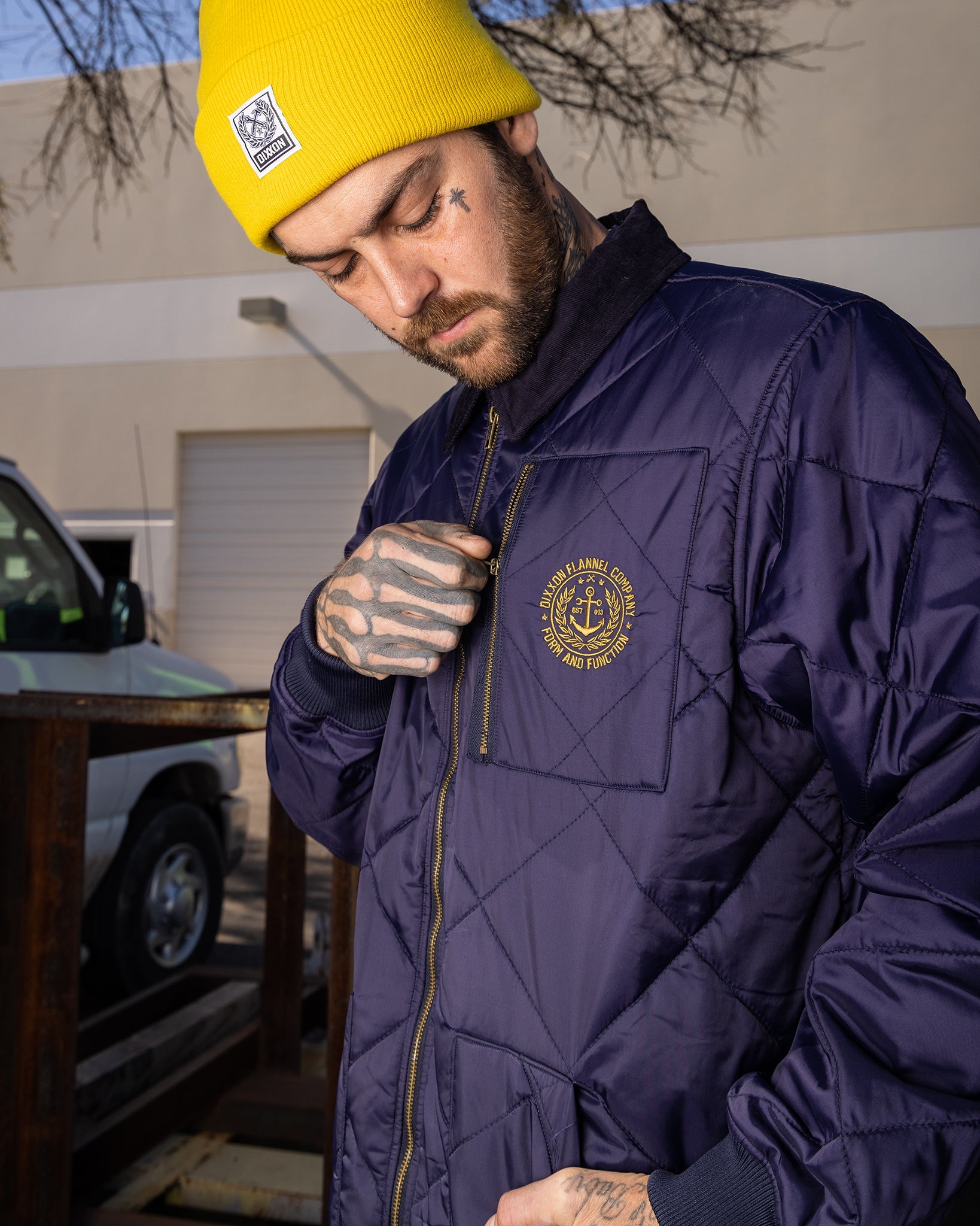 Salty Diamond Stitch Quilted Jacket - Dixxon Flannel Co.
