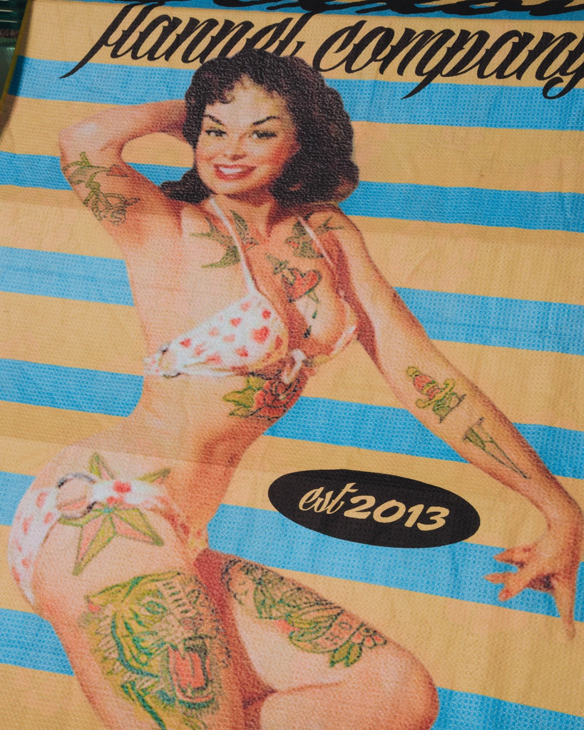 Salty Sandy Quick Dry Beach Towel - Dixxon Flannel Co.