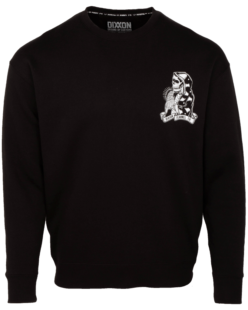 Santa Muerte Crewneck Sweatshirt - Dixxon Flannel Co.