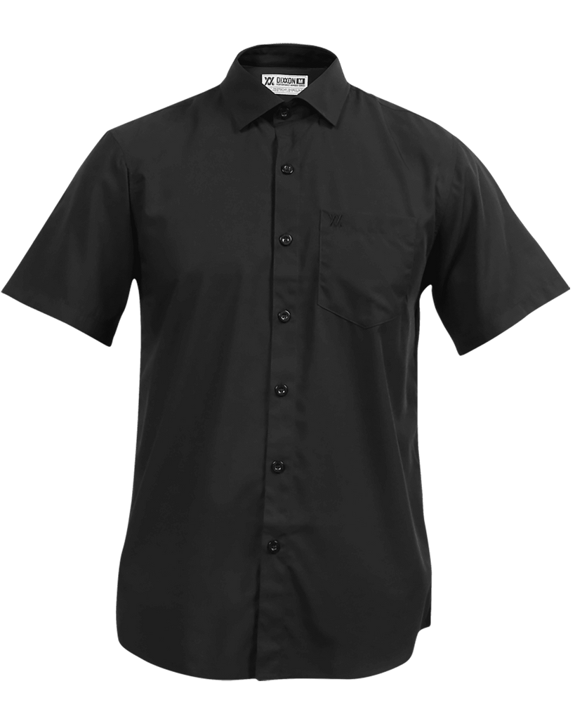 Solid Bamboo Short Sleeve 2.0 - Black - Dixxon Flannel Co.