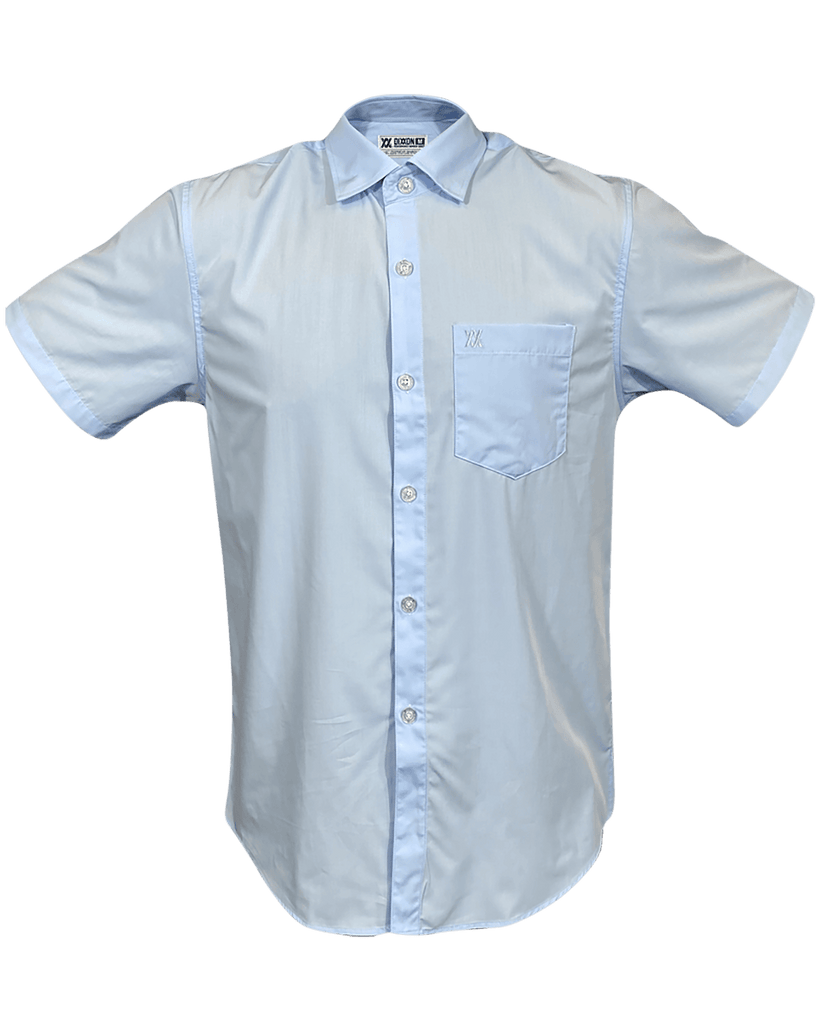 Solid Bamboo Short Sleeve 2.0 - Light Blue - Dixxon Flannel Co.