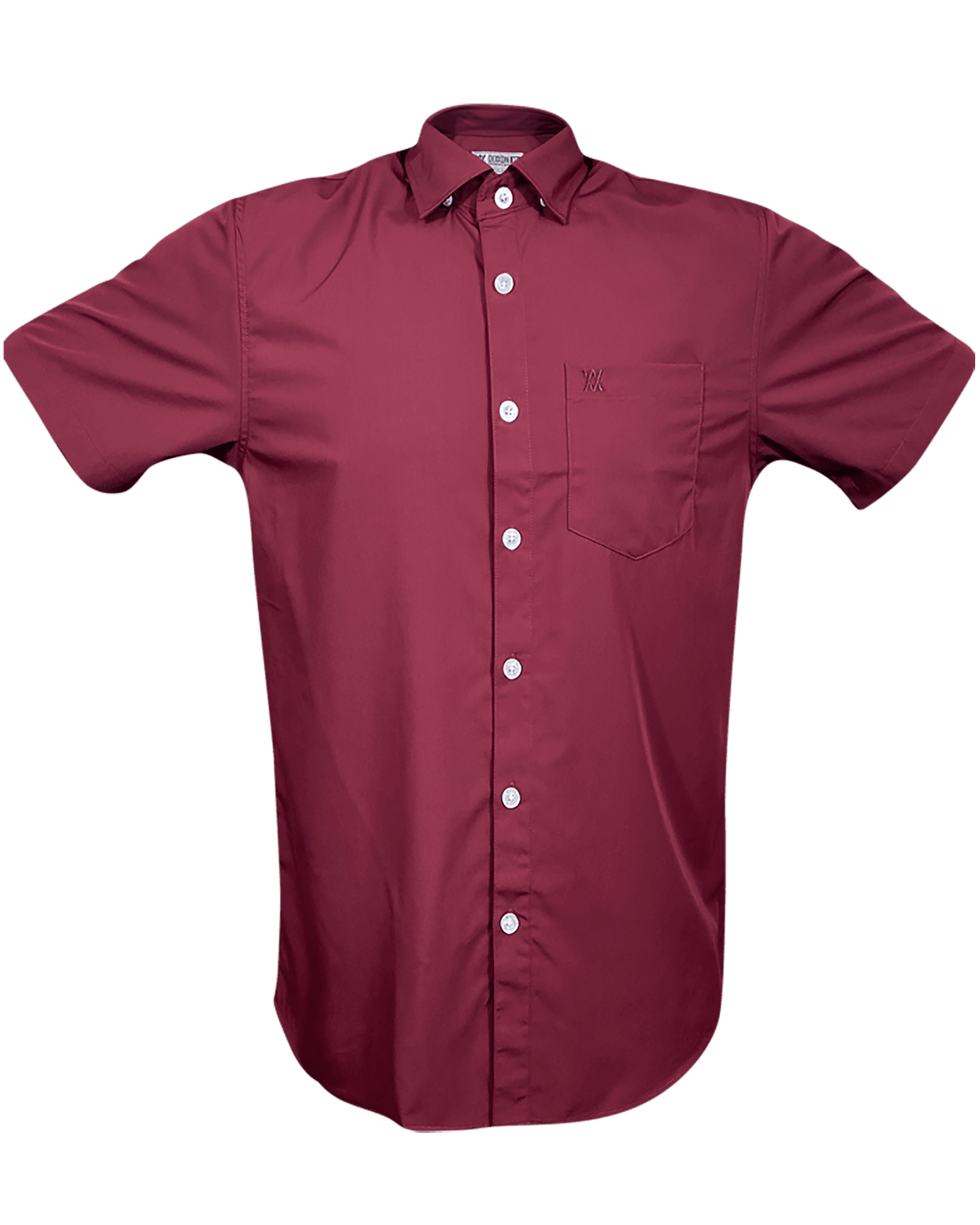 Solid Bamboo Short Sleeve 2.0 - Maroon - Dixxon Flannel Co.