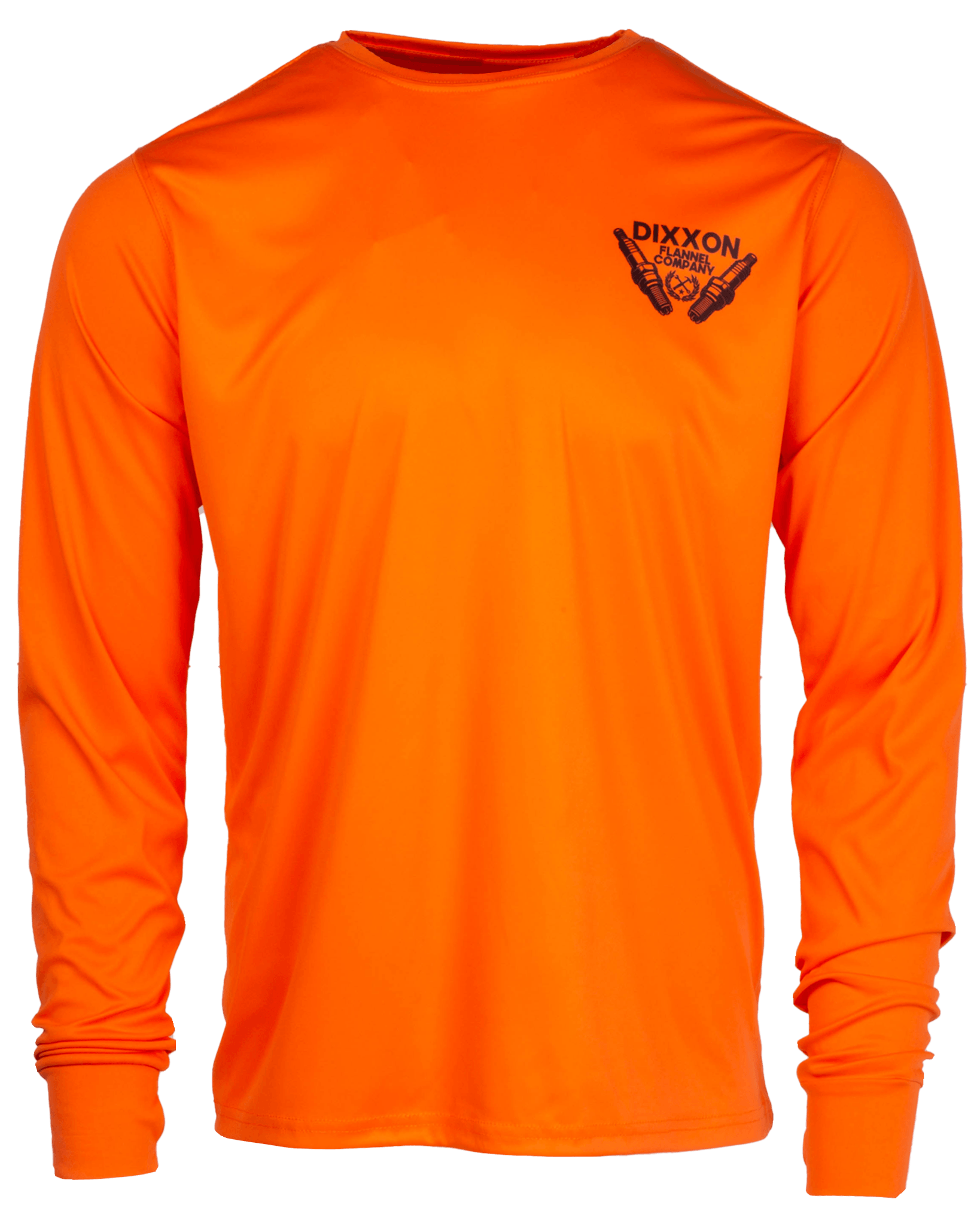 Sparky UV Long Sleeve T-Shirt - Orange - Dixxon Flannel Co.