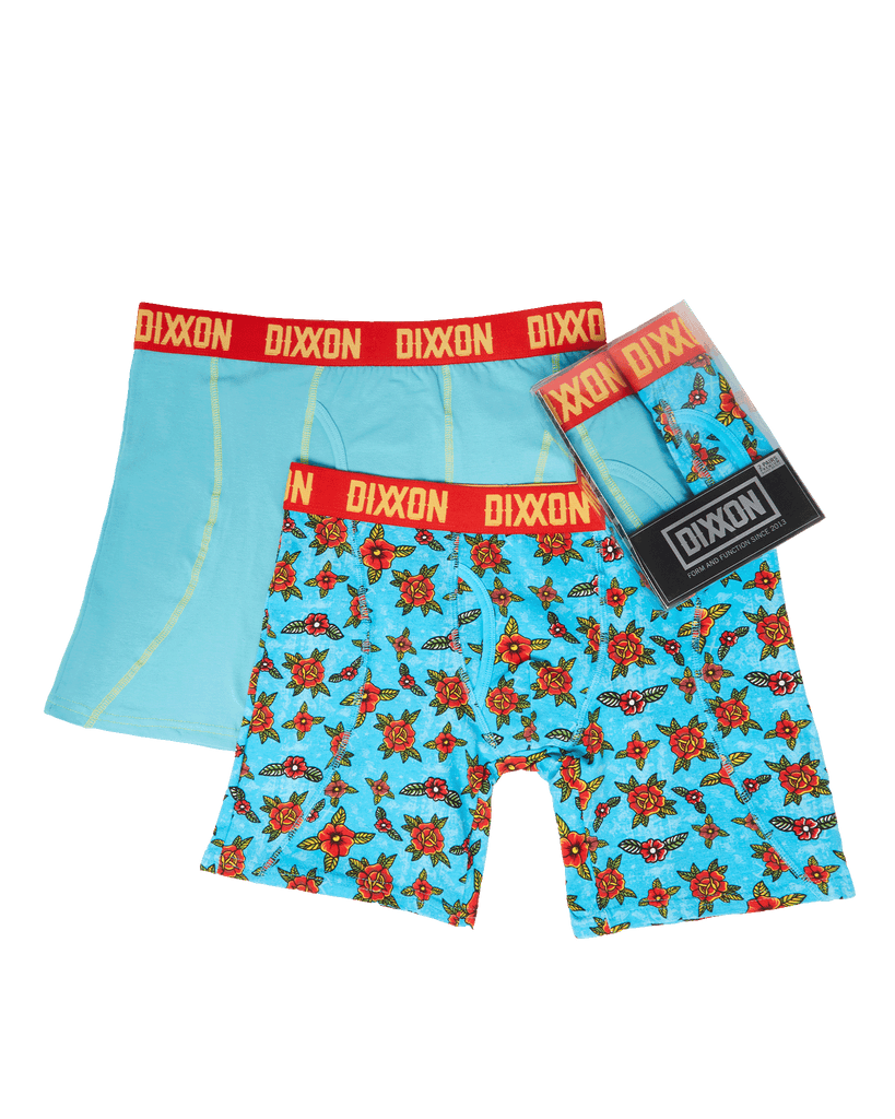 Stay Gold Cotton Stretch 2pk Boxer Briefs - Dixxon Flannel Co.