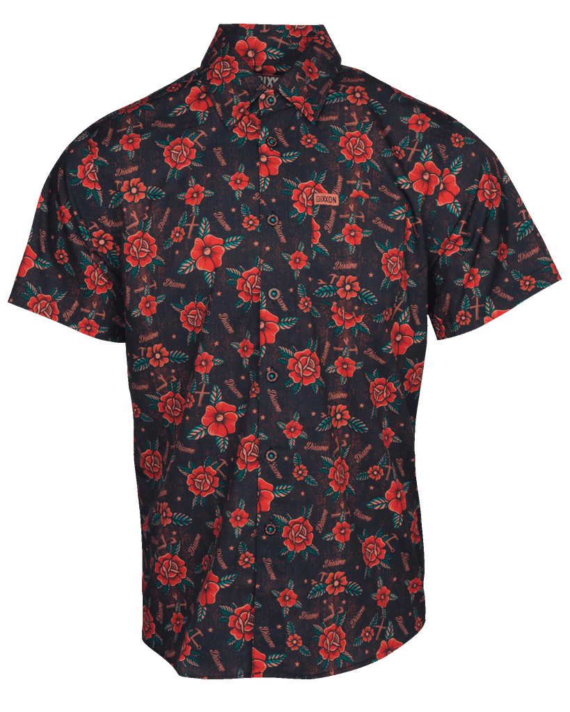 Stay Gold Short Sleeve - Black - Dixxon Flannel Co.