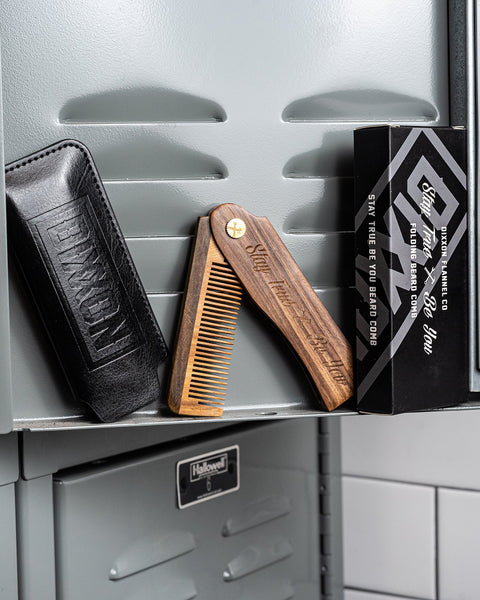 Stay True Be You Folding Beard Comb | Dixxon Flannel Co.