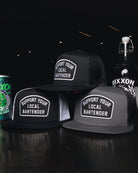 Support Your Local Bartender Flat Bill Trucker Snapback - Dixxon Flannel Co.