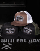 Support Your Local Pitbull Owner Flat Bill Trucker Snapback - Dixxon Flannel Co.