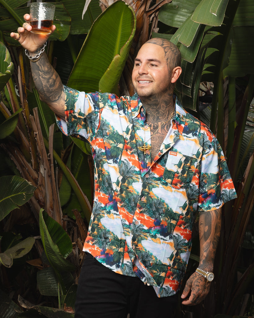 Tequila Sunrise Short Sleeve - Dixxon Flannel Co.
