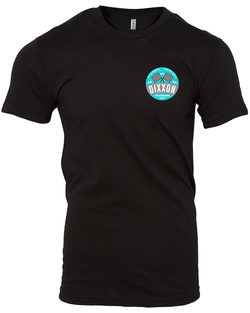 Tracker T-Shirt - Black, Gray, & Tiffany - Dixxon Flannel Co.