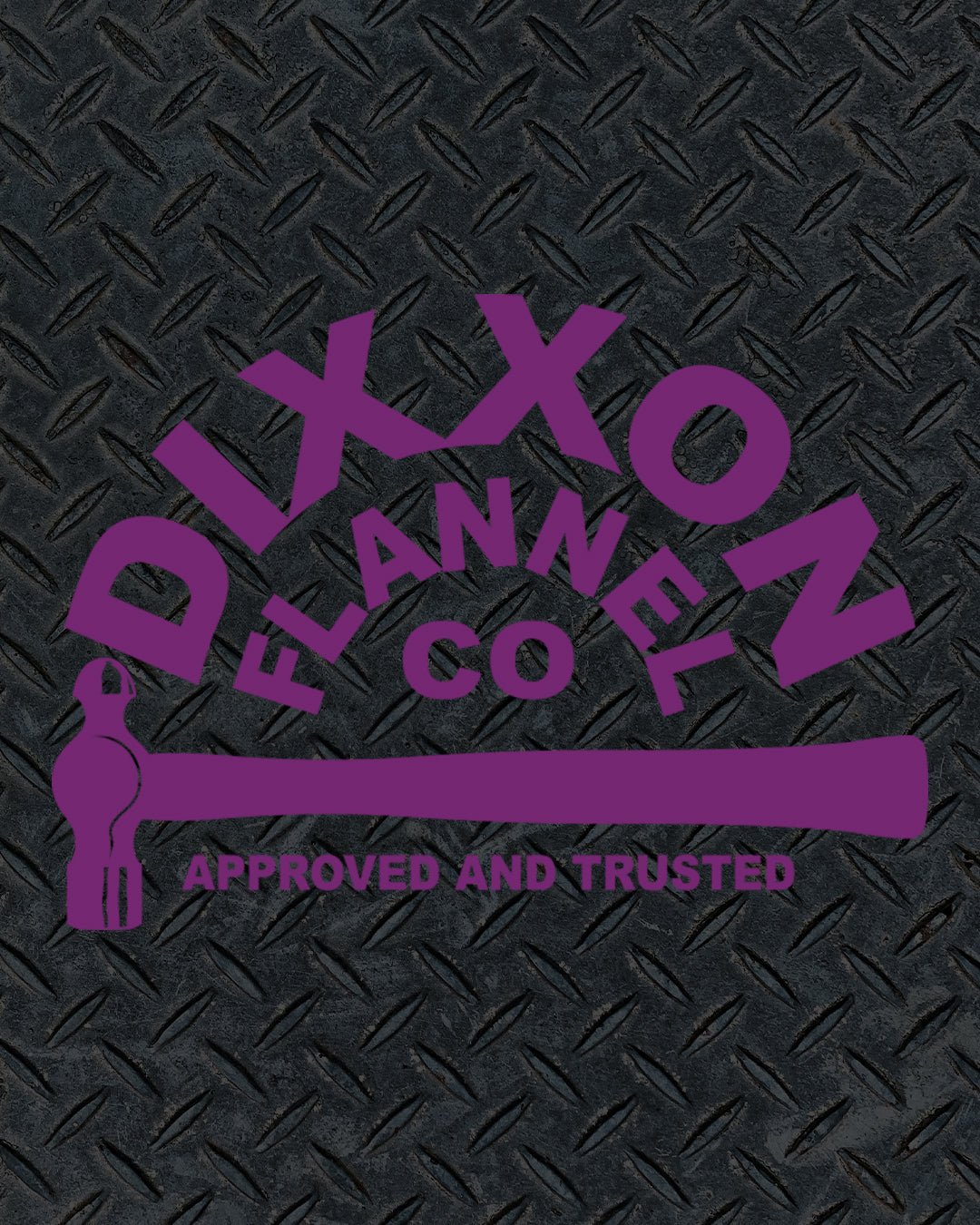 Trusted Die Cut Sticker - 6" - Dixxon Flannel Co.