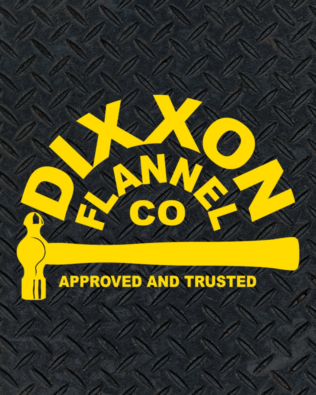 Trusted Die Cut Sticker - 6" - Dixxon Flannel Co.