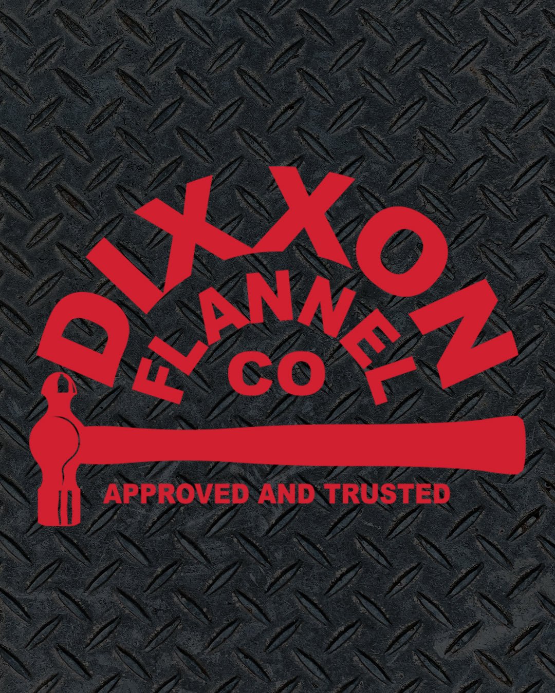 Trusted Die Cut Sticker - 6" - Dixxon Flannel Co.