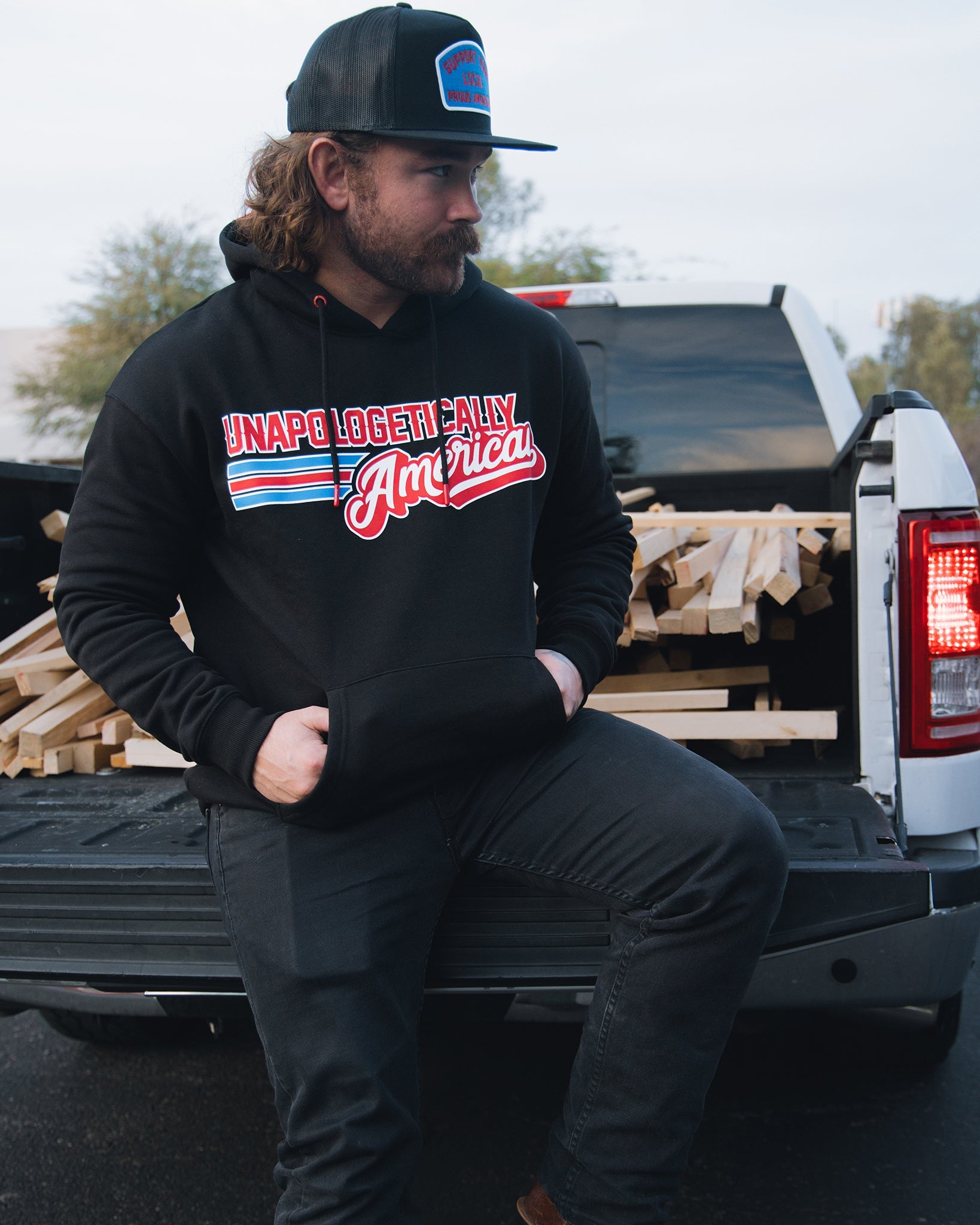 Dixxon American Hoodie: Shop the Black Pullover Now
