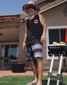 USA Corpo Tank - Black - Dixxon Flannel Co.