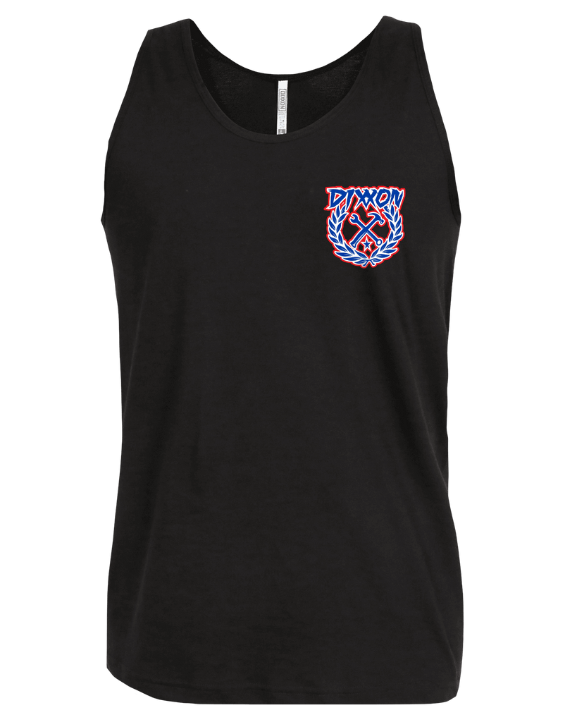 USA Party Crest Tank - Black - Dixxon Flannel Co.