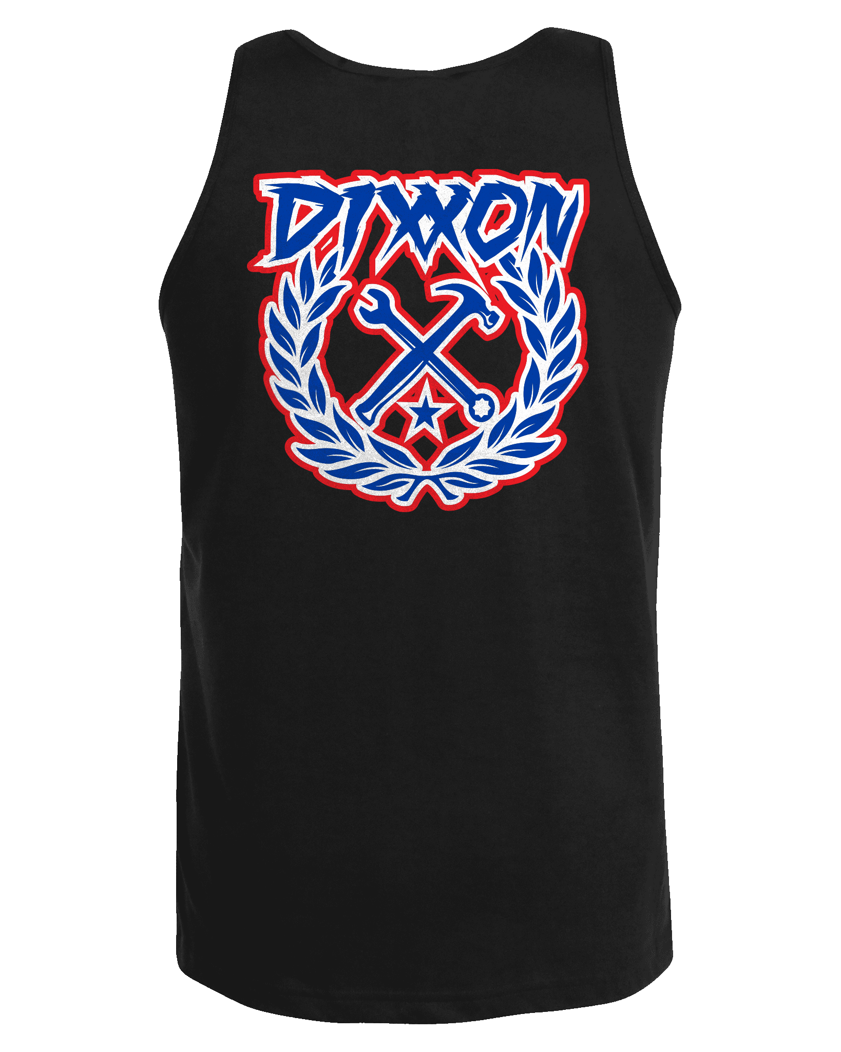 USA Party Crest Tank - Black