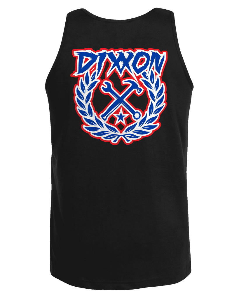 USA Party Crest Tank - Black - Dixxon Flannel Co.