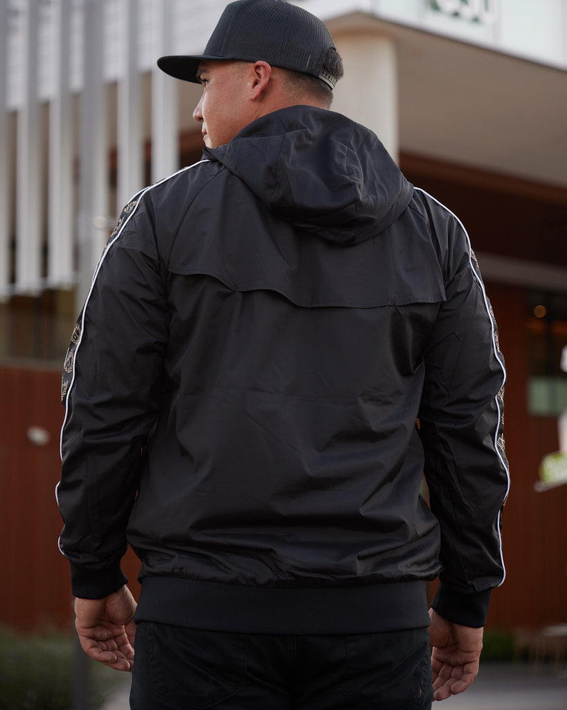 Waterfront Windbreaker - Black - Dixxon Flannel Co.