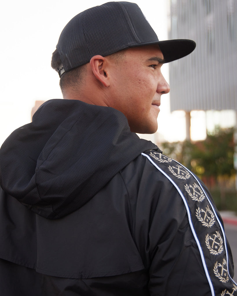 Waterfront Windbreaker - Black - Dixxon Flannel Co.