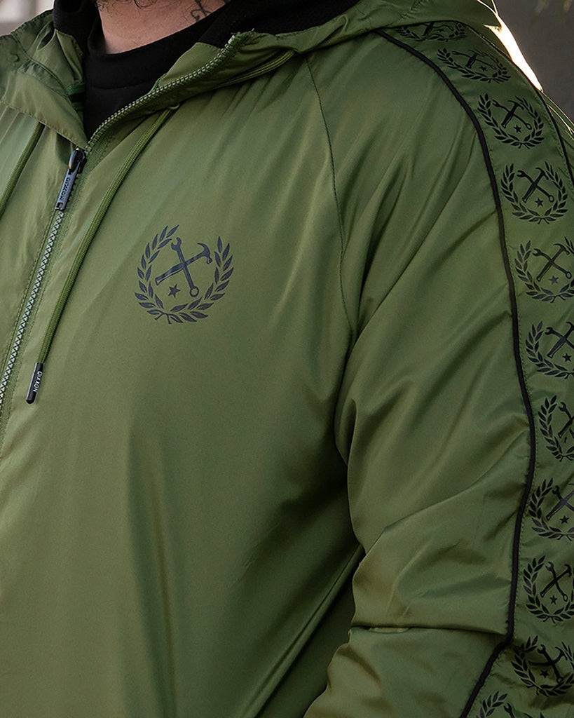 Waterfront Windbreaker - O.D. Green - Dixxon Flannel Co.