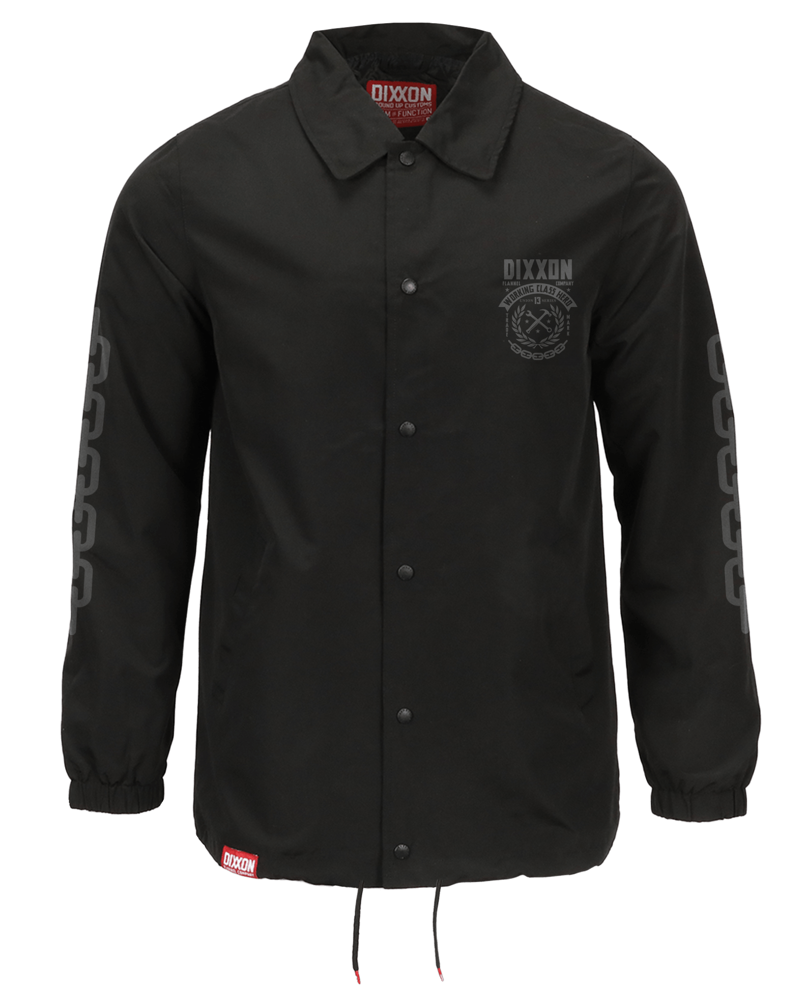 Weld Coaches Jacket - Black - Dixxon Flannel Co.