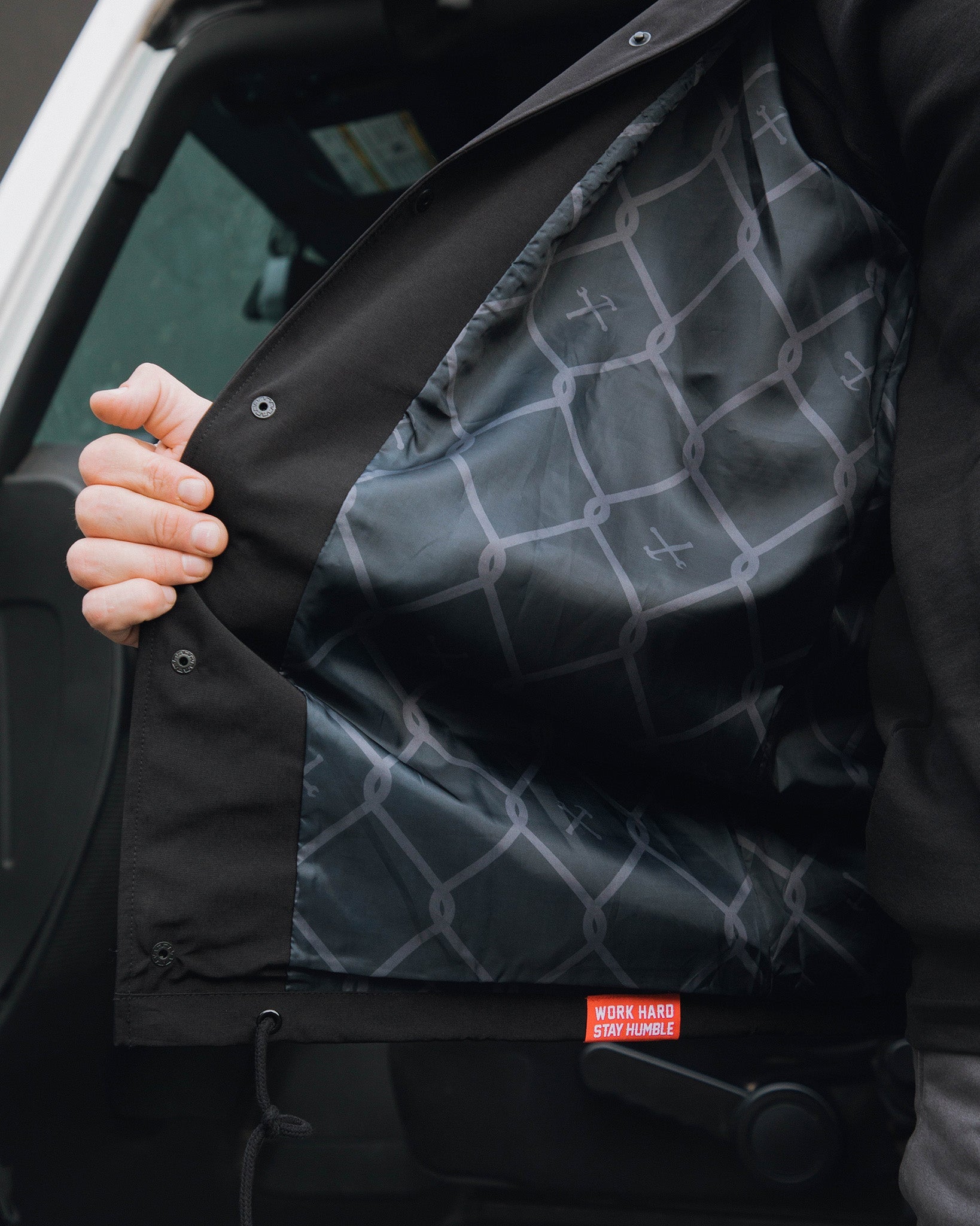 Weld Coaches Jacket - Black - Dixxon Flannel Co.